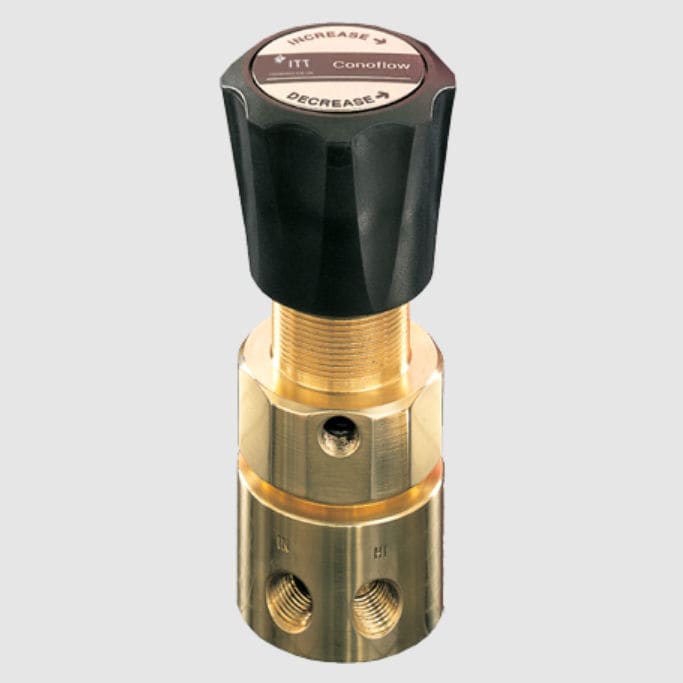 Gas pressure regulator - HP400 - Conoflow - piston / single-stage ...