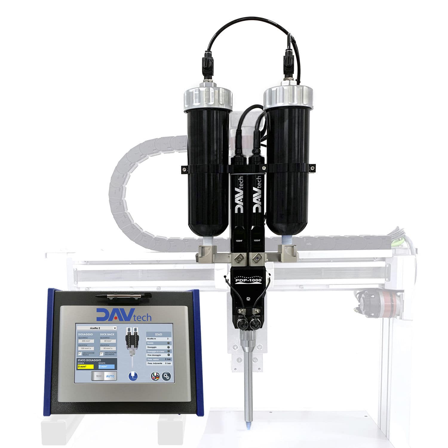 dispensing system DAV TECH Srl polyurethane glue