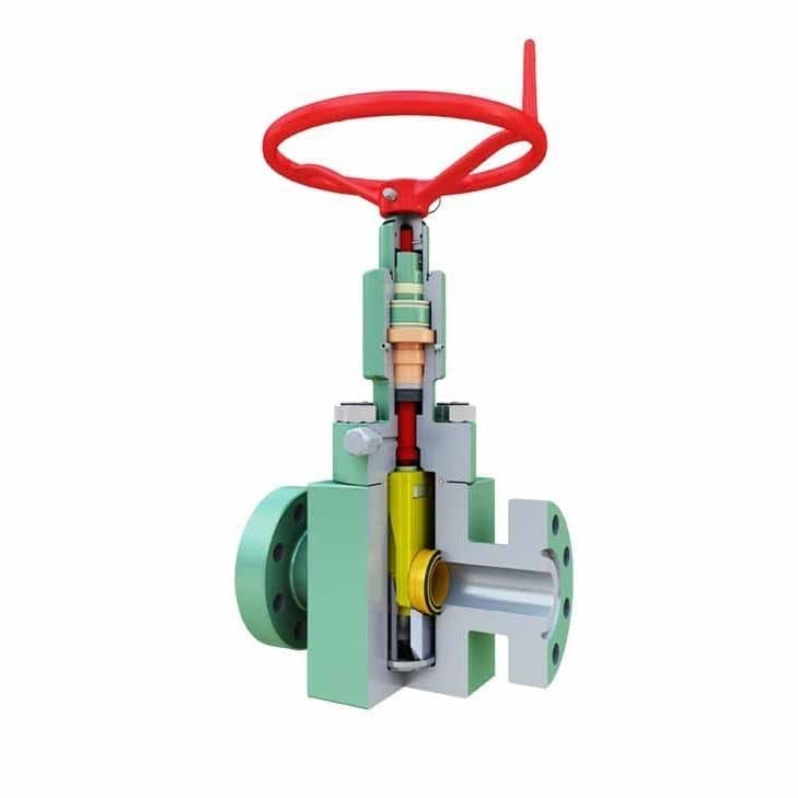 Gate valve FLSS CAMERON with handwheel / for control / flange