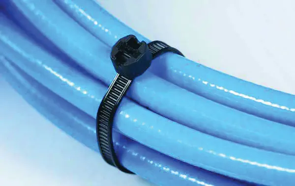 Blue Nylon Cable Tie - 3.6 X 150 Mm | Durable Locking Solution, 100 - View #3