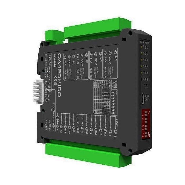 Digital I O Module Qa Di Do Qeed Modbus Rtu Serial Usb