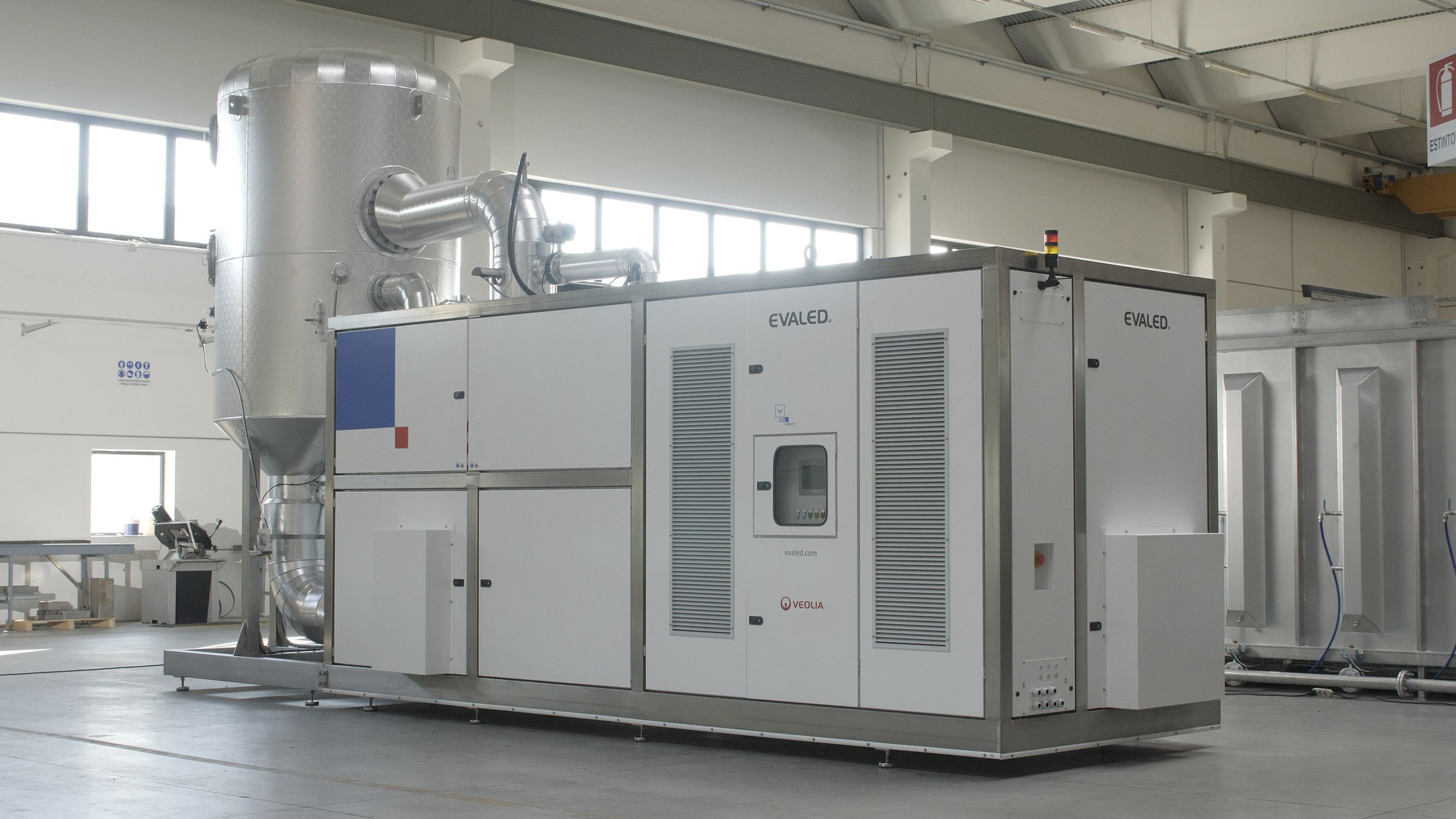 Vacuum evaporator RV F series EVALED® Evaporators for industrial