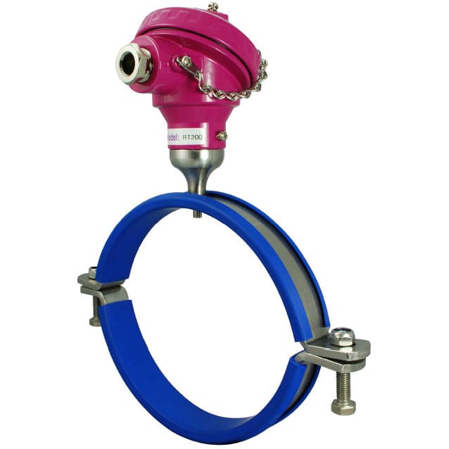 Resistance temperature sensor RT200 PCI INSTRUMENTS LTD clampon