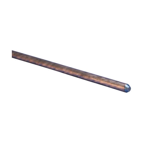 Copper ground rod ERICO galvanized steel / stainless steel / round