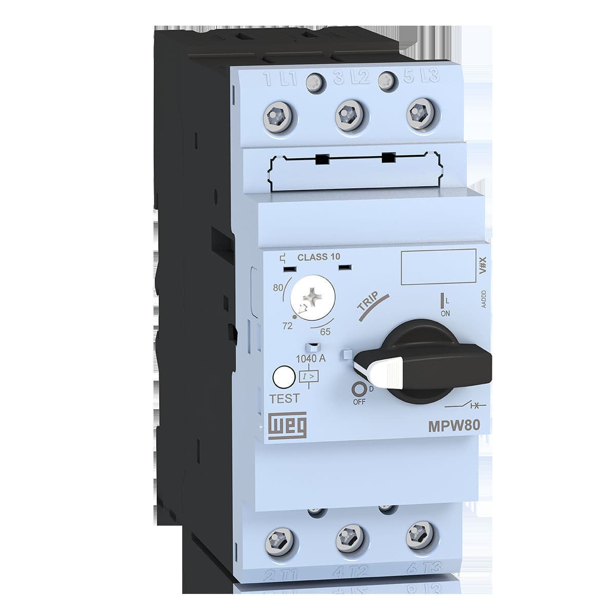 Motor protection circuit breaker MPW series WEG thermal