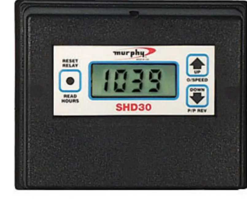 Non-contact tachometer - SHD30 - Frank W Murphy Ltd. - panel-mount