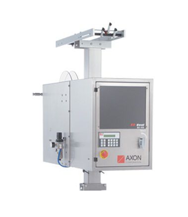 Automatic labeler - EZ series - Axon Styrotech - side / shrink sleeve ...