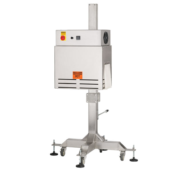 Heat-shrink sleeve shrink tunnel - EZ-SRB - Axon Styrotech - for labels