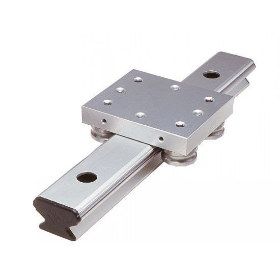 Skate wheel guideway B2GGLFEN Michaud Chailly steel / aluminum / track