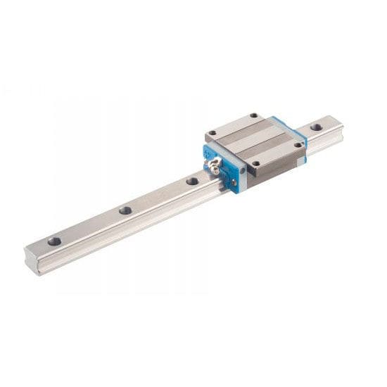 Fourrow recirculating ball bearing guideway B23GB4EN.../NS Michaud Chailly track / for