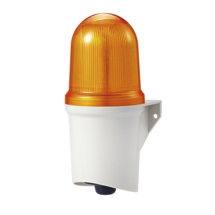 Alarm sounder with LED beacon - QAD100H - QLight - with flashing beacon ...