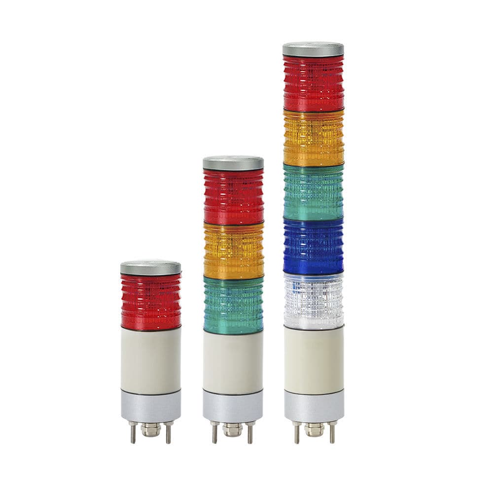 LED stack light - ST45ML-Ex - Qlight Co., Ltd. - steady / 3-color / 4-color