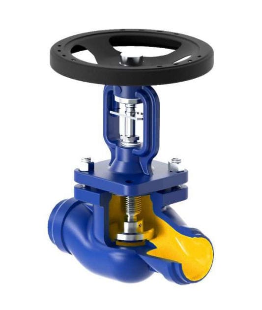 Valve with bellows seal zBEL 237 ZETKAMA Sp. z o.o. globe / with