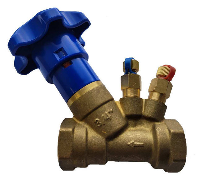 Globe valve zSTA 221 ZETKAMA Sp. z o.o. with handwheel / for