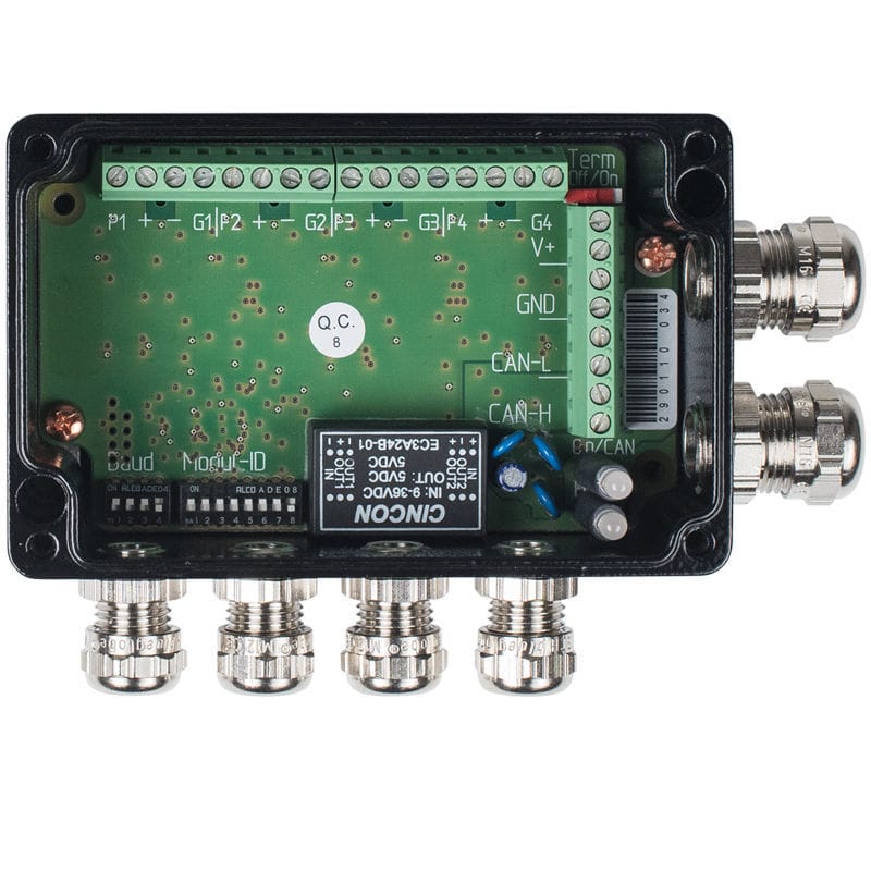 Analog I/O module - µCAN.4.ai-BOX - MicroControl GmbH & Co. KG ...