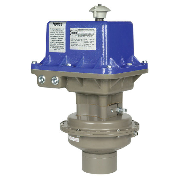 Electric valve actuator NESR5 series NIBCO rotary / ISO / thermal