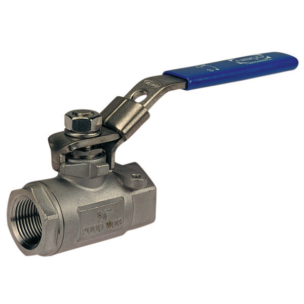 Ball valve T580 series NIBCO lever / isolation / for water