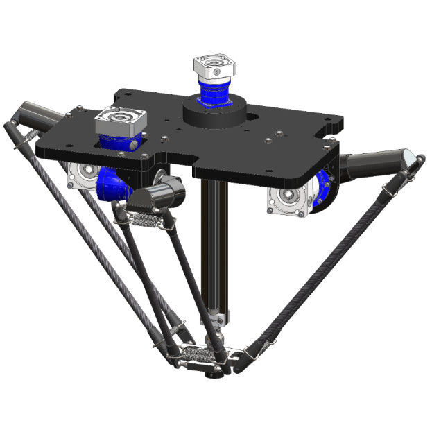 Delta robot - TD4-800-S020-R100 - Codian Robotics - 4-axis / pick-and ...