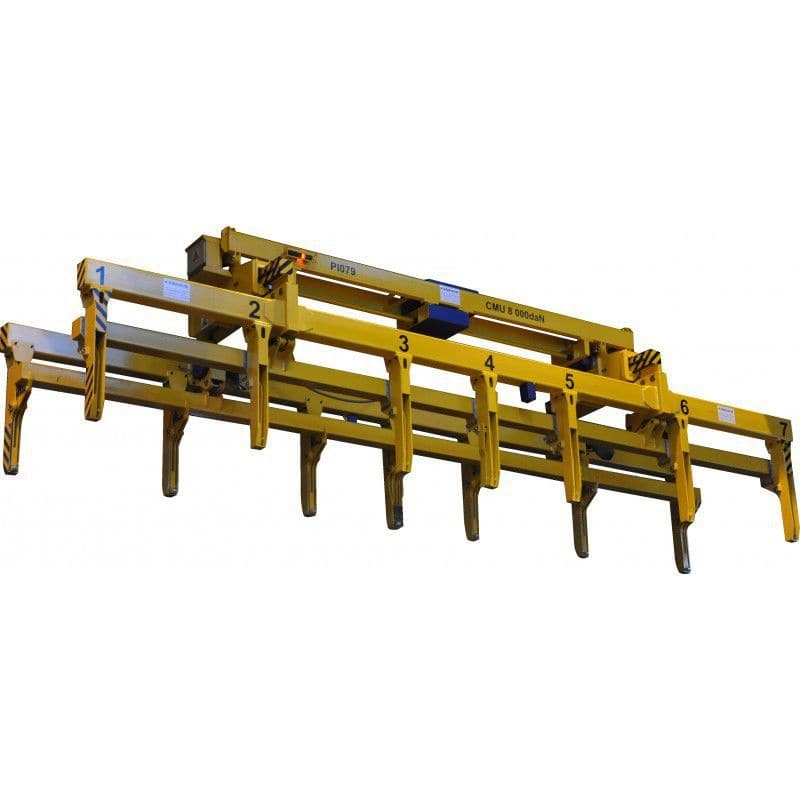 Sheet metal lifting clamp PI2ME120 AGRIAUS horizontal / motorized