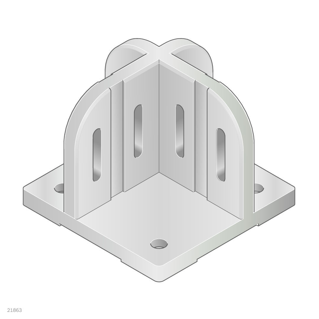 Modular base plate - 3842524469 - Bosch Rexroth - Assembly Technology ...