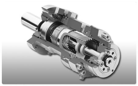 Rotary actuator - SM4 - Eckart - hydraulic / double-acting / compact