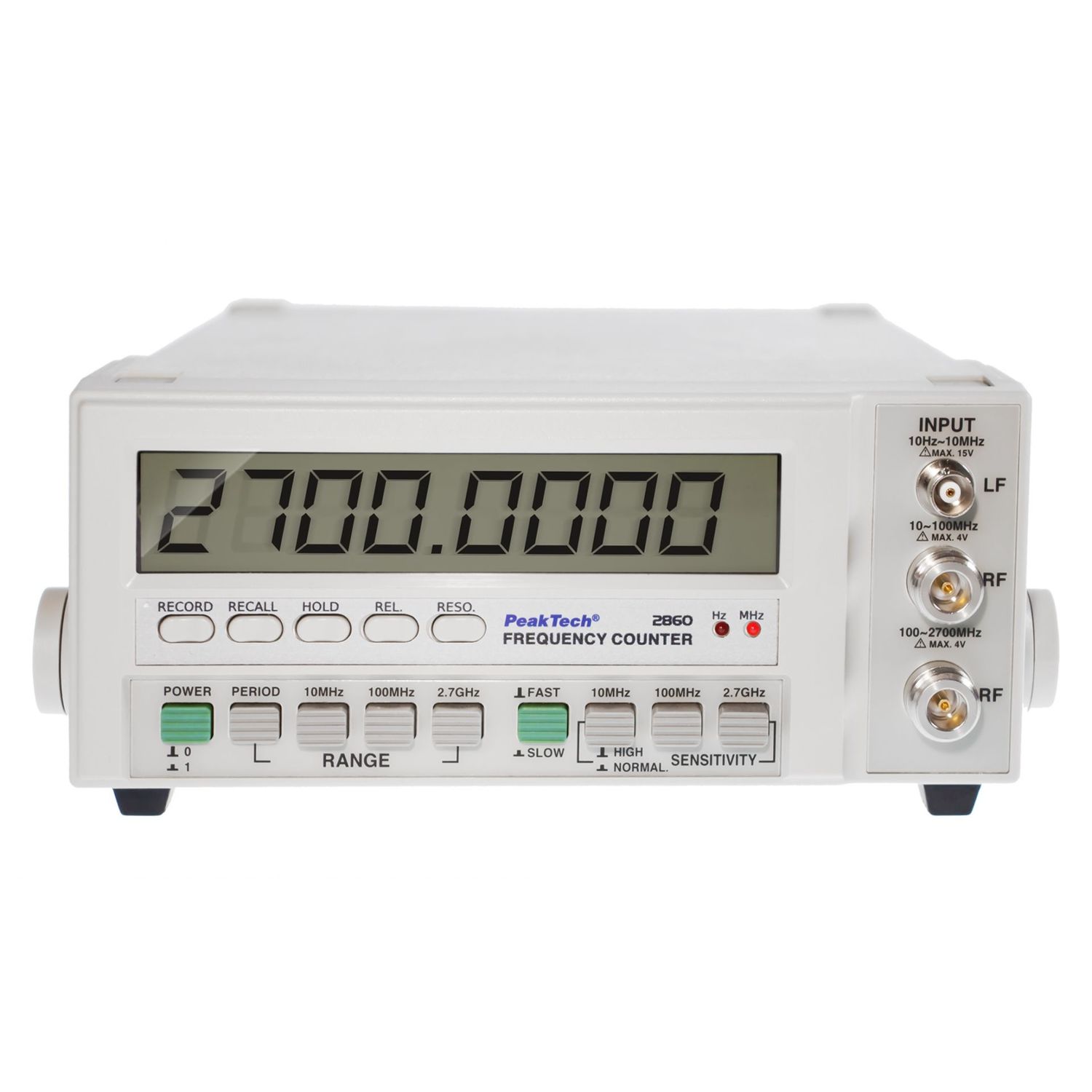 Image of PeakTech 2800A multimeter product page