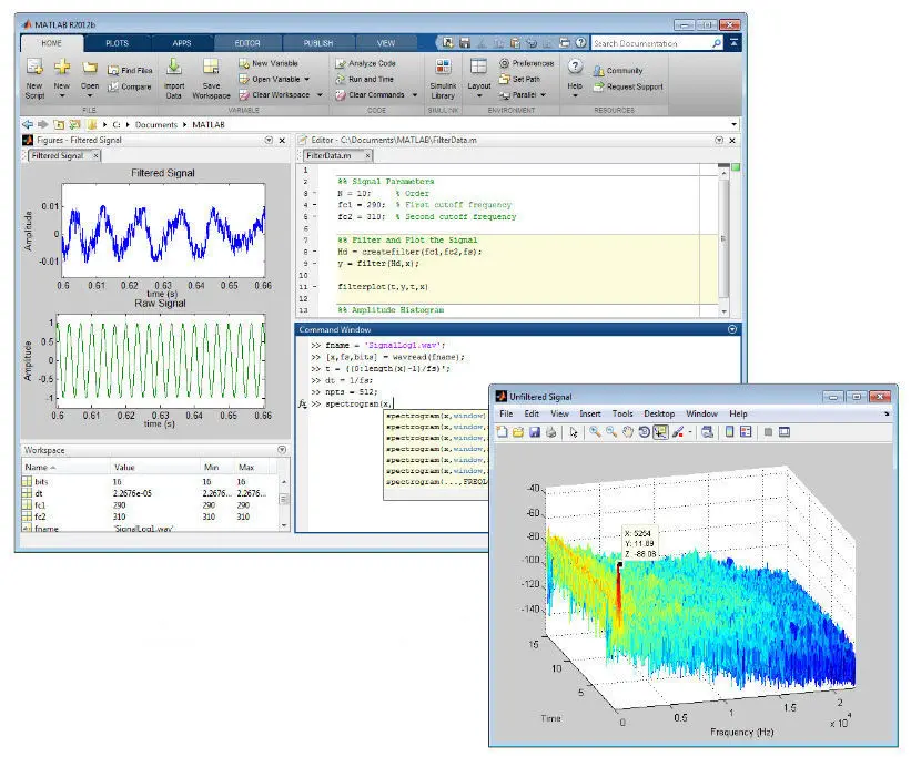 Data analysis software - MATLAB&reg; - The MathWorks - test / creation /  measurement