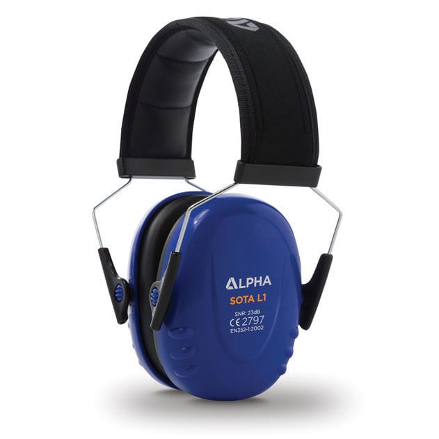 Lowattenuation hearing protection earmuff Sota L1 Globus Group