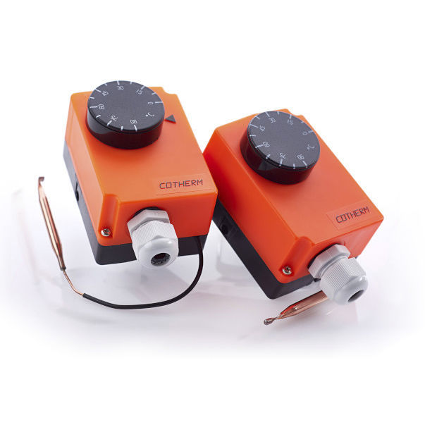 Capillary thermostat - COTHERM - plastic / for heating and cooling