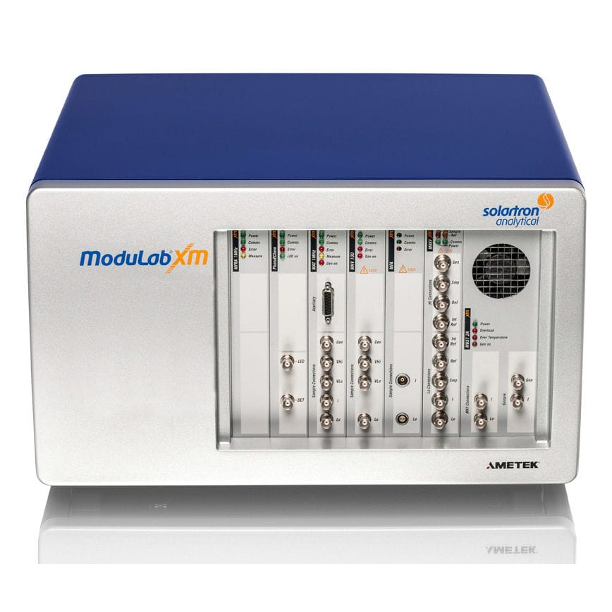 Electrochemical test equipment ModuLab XM ECS Solartron Analytical