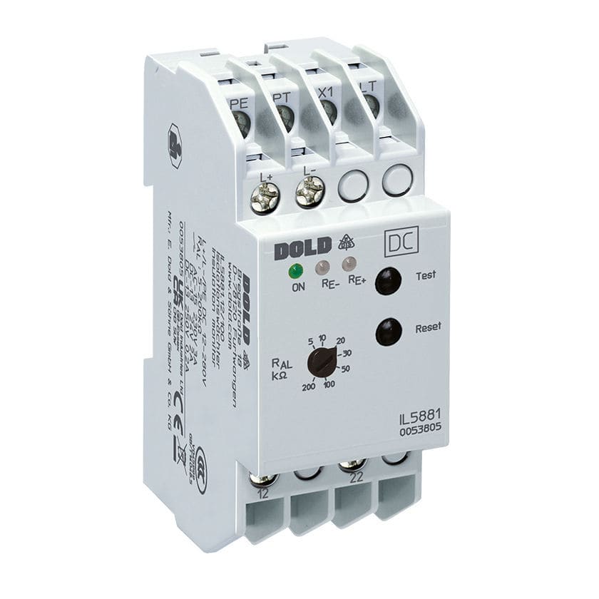 DC insulation monitor - VARIMETER IMD | IL 5881 - DOLD - DIN rail