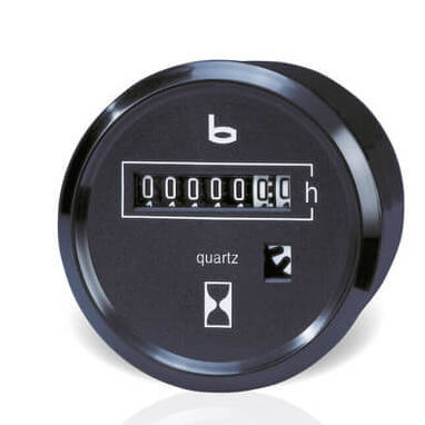 Hour counter 587.10.2 BAUSER analog / electronic / electromechanical