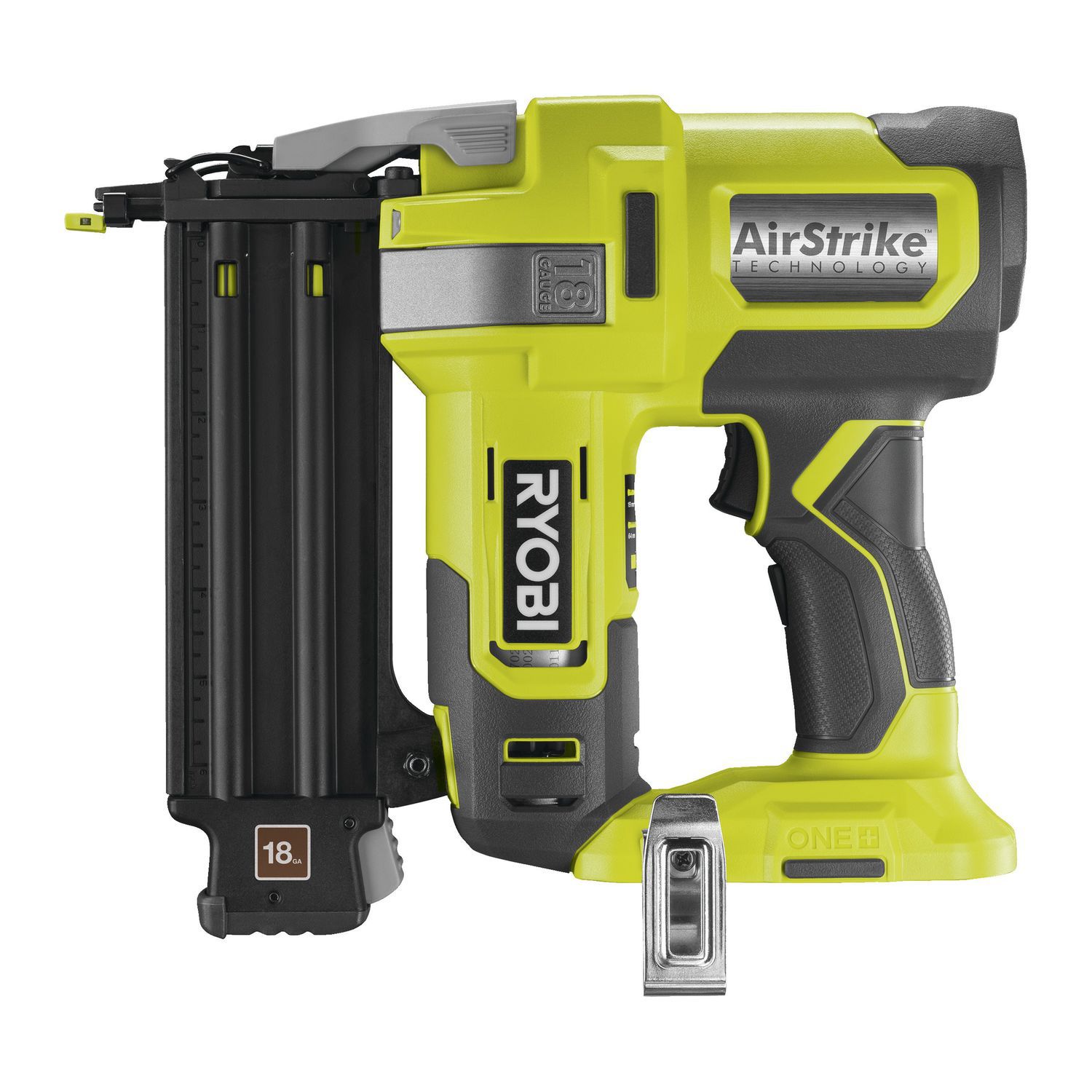 Batterypowered nail gun R18GN180 RYOBI for wood / finishing