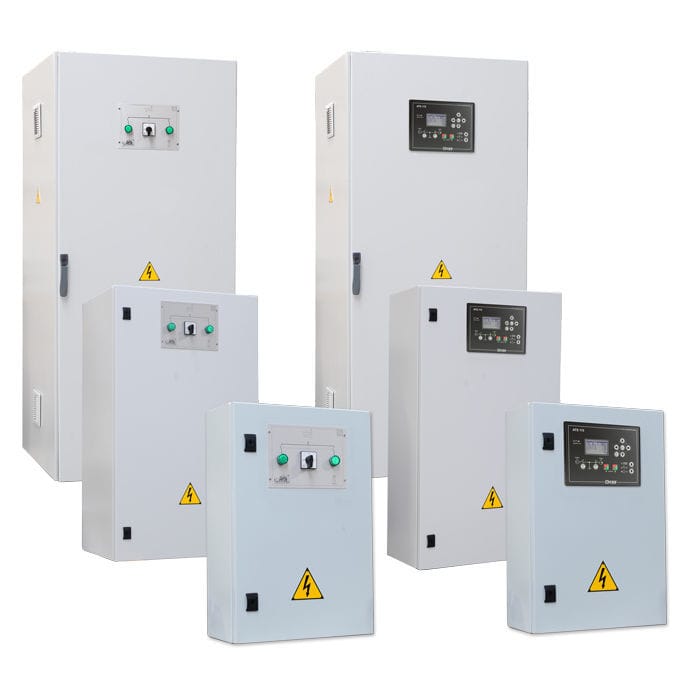 Mains switching control panel - ATS - S.I.C.E.S. - automatic / electric