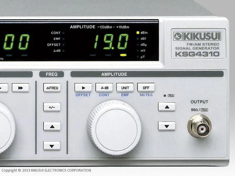 KIKUSUI 菊水「KSG 4500T」シグナルジェネレーター FM-AM SIGNAL GENERATOR - 工具、DIY用品