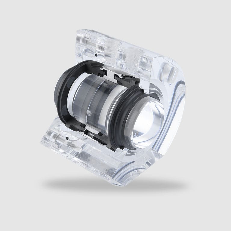 Spring mechanical seal CGSHK EagleBurgmann for pump / metal / steel