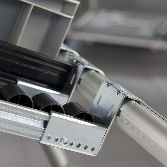 Stop unit for conveyor - 0.0.633.91 - item industrial applications