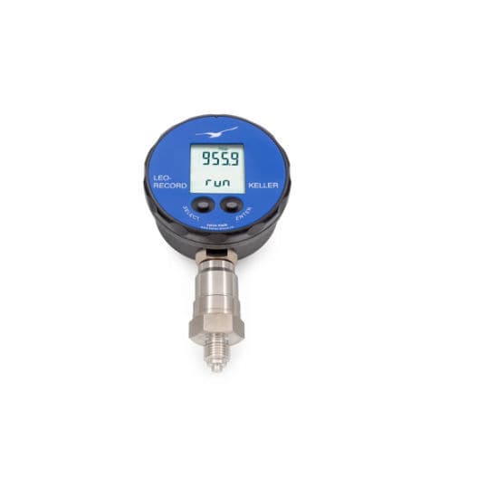 Digital pressure gauge LEORecordH2 KELLER Pressure stainless
