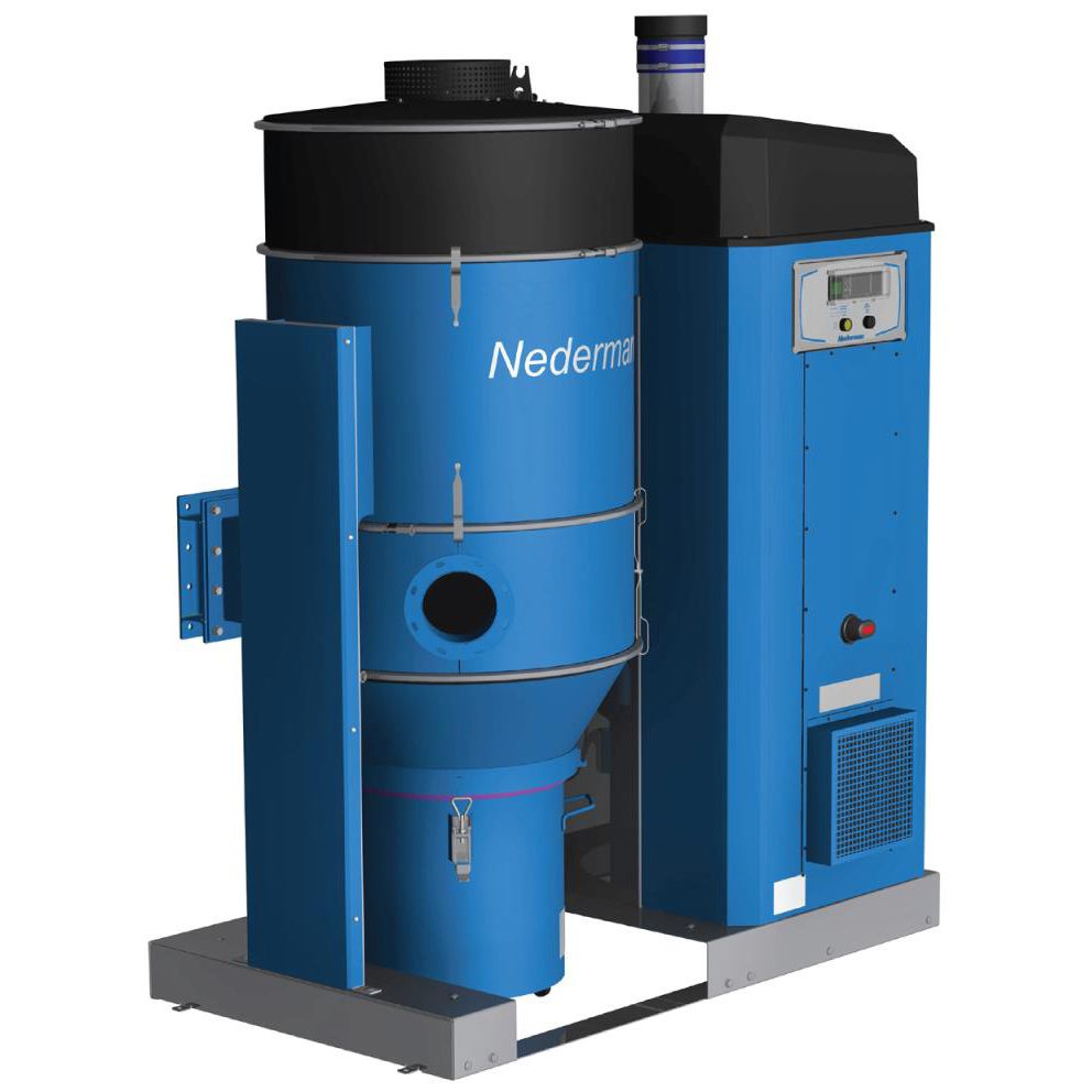 Lubricated vacuum unit FlexPAK 800 DX NEDERMAN industrial