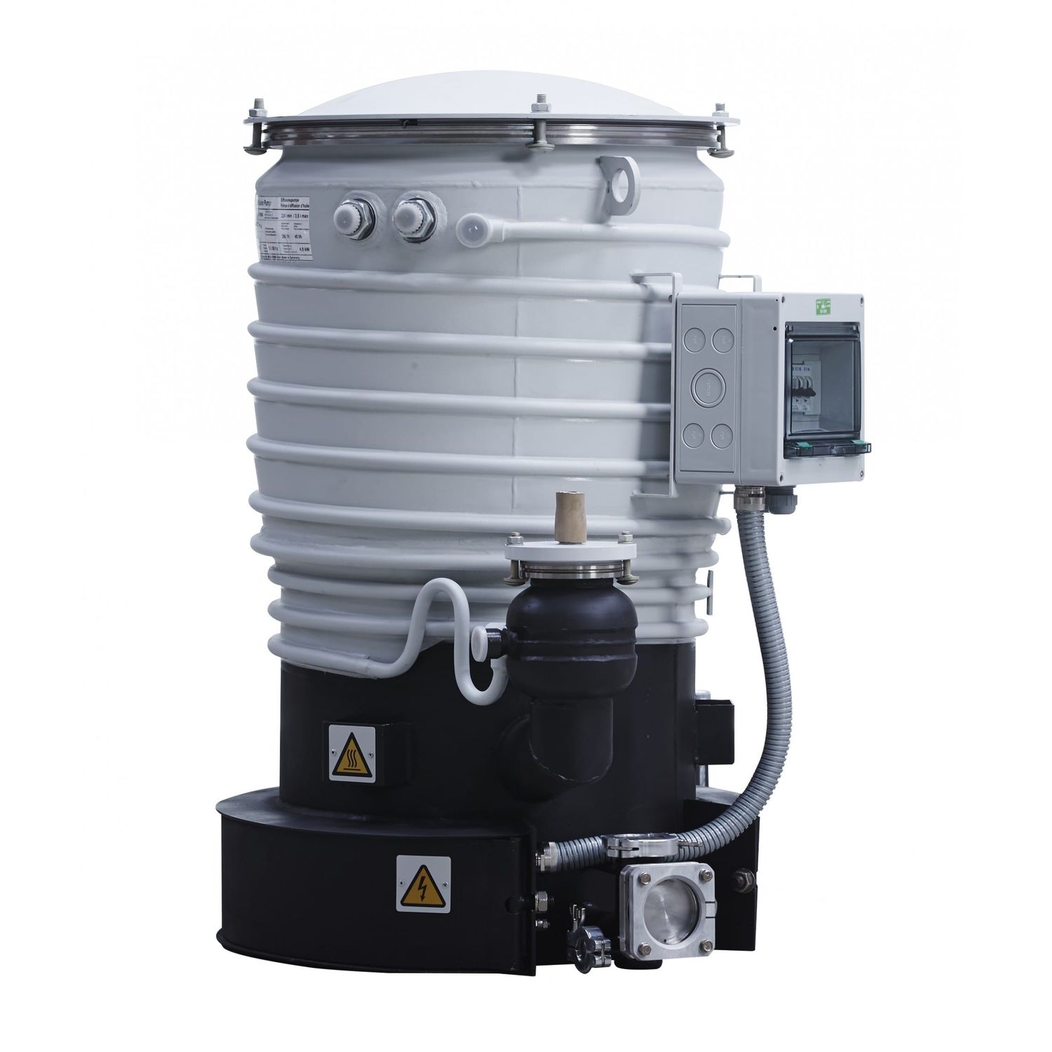 Diffusion vacuum pump - DIP 8.000 - Leybold - lubricated / single-stage