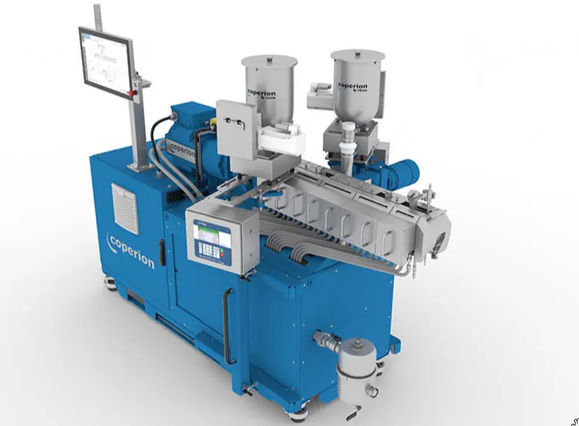 Twin screw extruder - ZSK 18 MEGALAB - Coperion - compounding