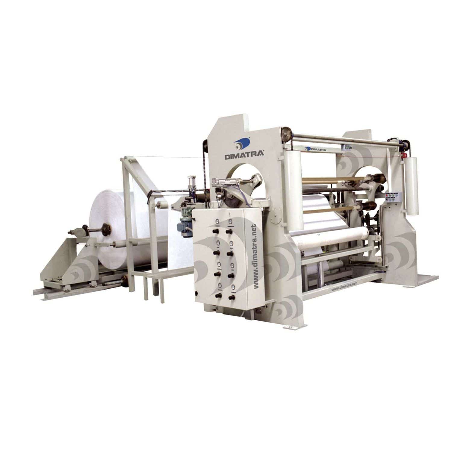 Paper rewinderwinder Dimatra motorized / roller