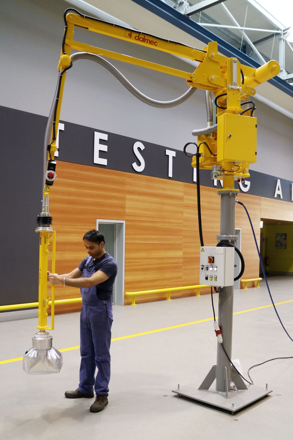 Bag manipulator DALMEC pneumatic / vacuum / handling