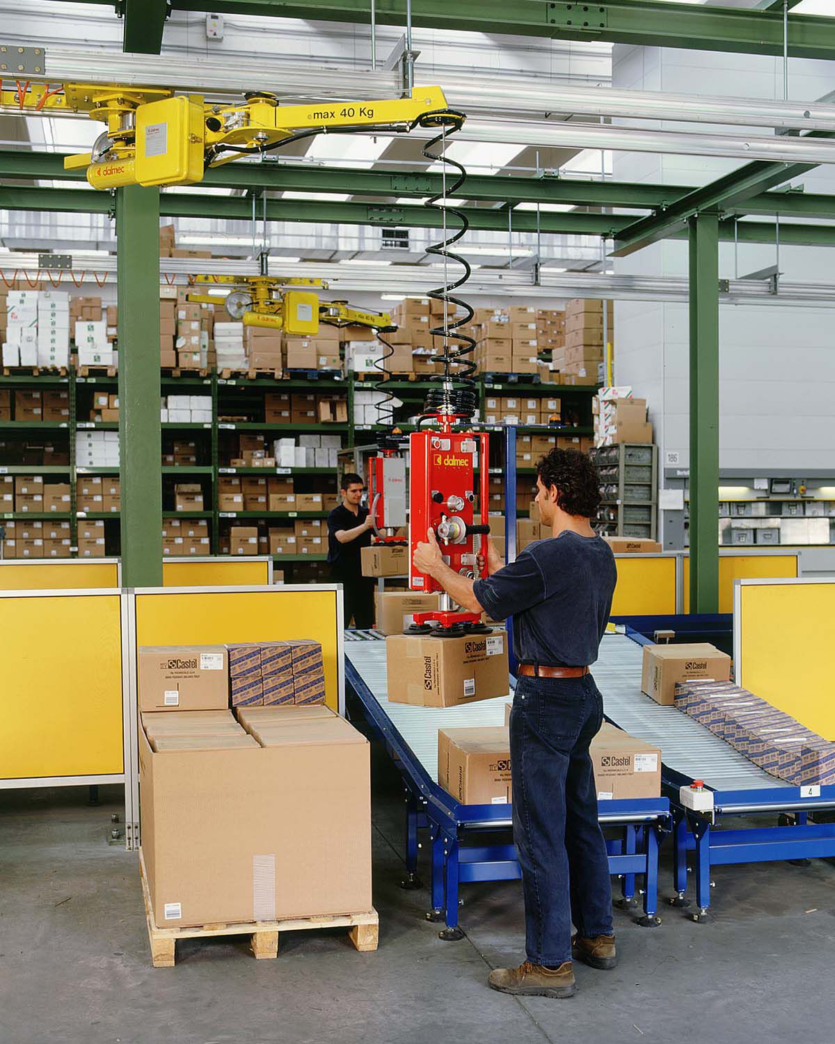 Pneumatic manipulator - DALMEC - with suction cup / vacuum / handling