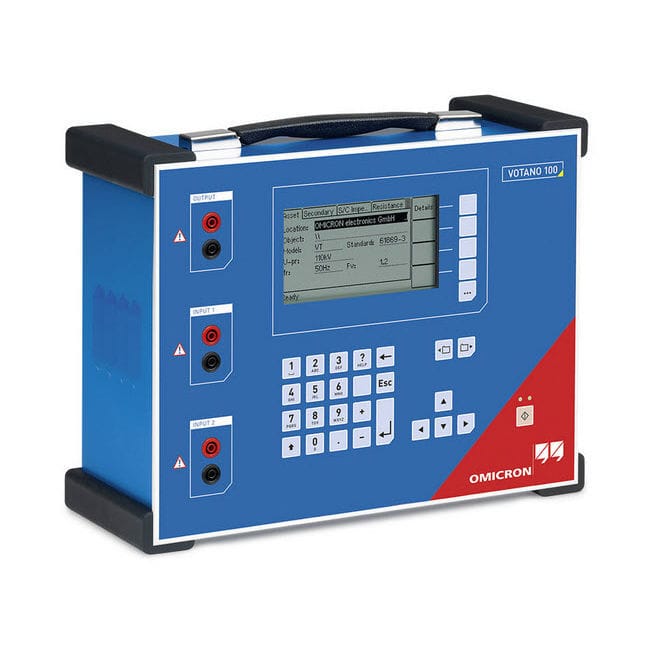 Voltage testing device VOTANO 100 OMICRON electronics resistance