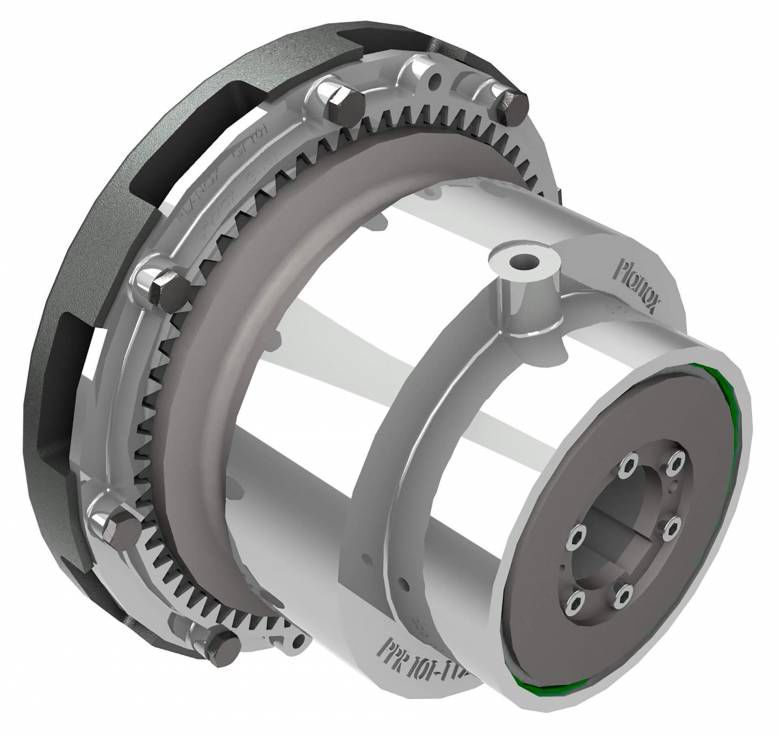Friction clutch Planox® P series DESCH pneumatic / spring / hydraulic