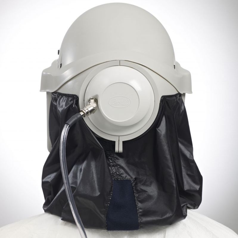 Full-face respirator - Pureflo PF21ABS-P - helmets integrated