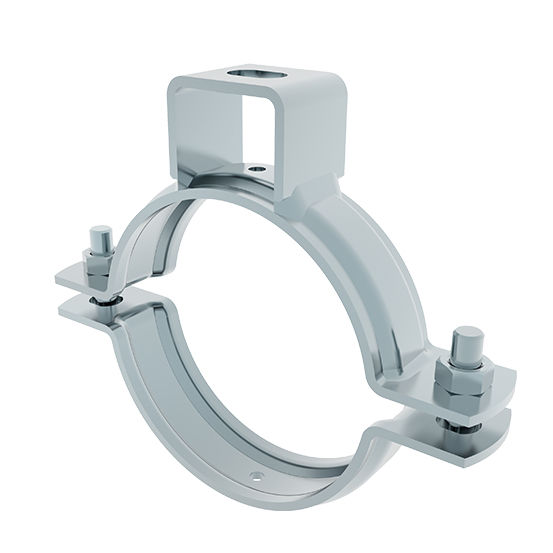 Bolt pipe clamp - IKBK - INKA FIXING SYSTEMS - galvanised steel ...