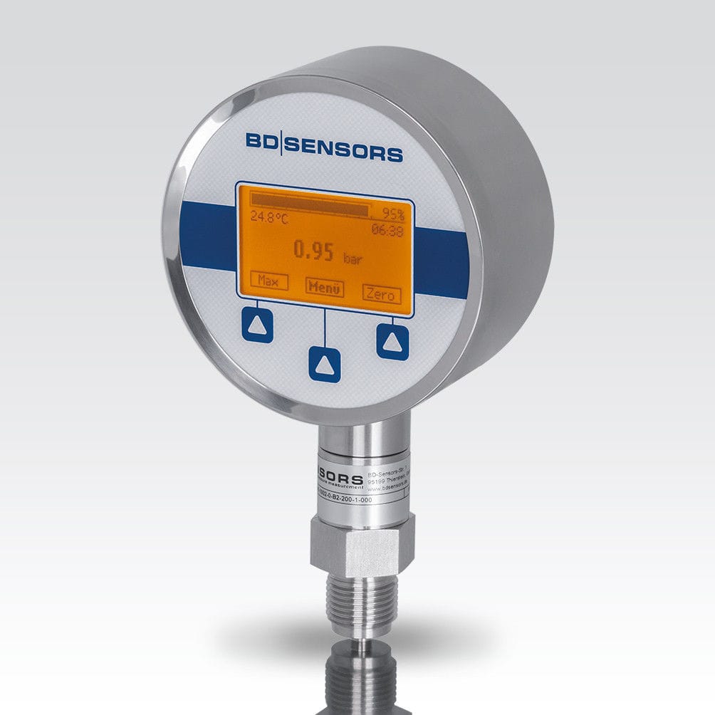 Absolute pressure gauge DL 01 BDSENSORS GmbH with LCD display