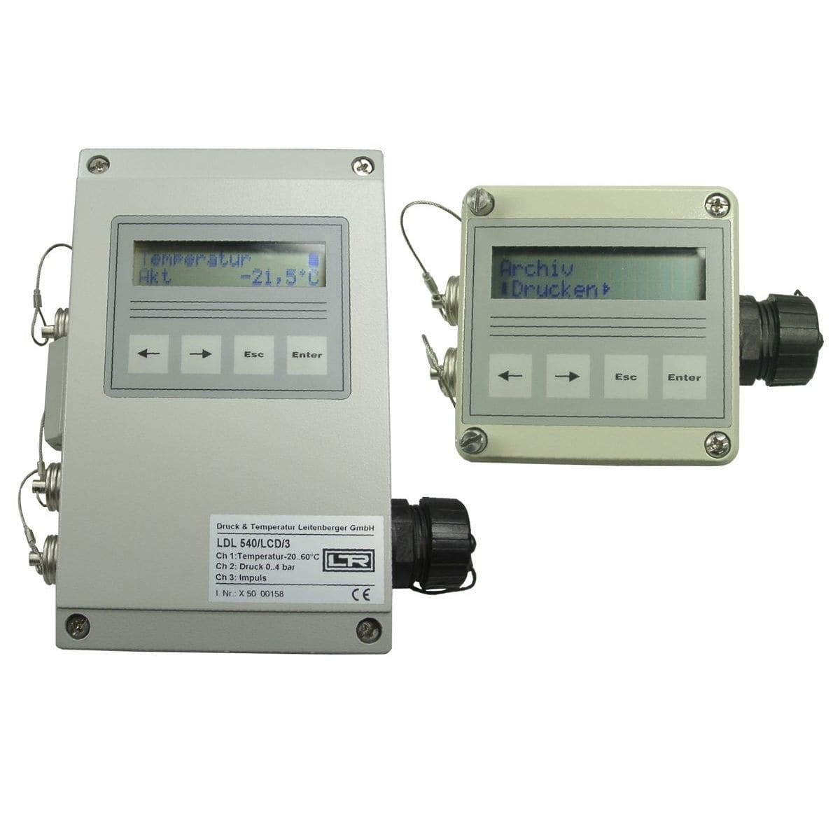 Temperature data-logger - LDL 540 - DRUCK & TEMPERATUR Leitenberger ...